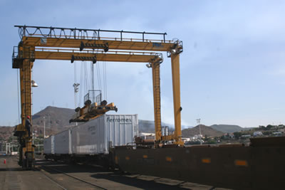 En Guaymas, terminal especializada de contenedores