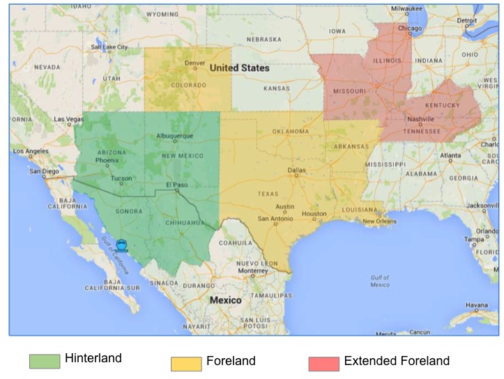 Hinterland y Foreland