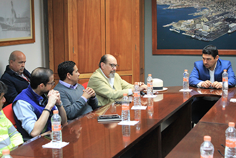 Nuevo Director de API Guaymas se reunió con integrantes de la Comunidad Portuaria
