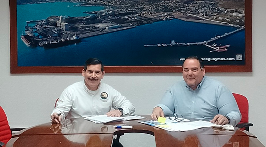 Se comunica a la comunidad portuaria de Guaymas, sobre el nombramiento del Ingeniero Ernesto Gastelum López