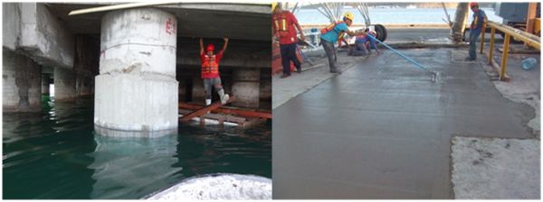 Rehabilitación de Muelles en Api Guaymas