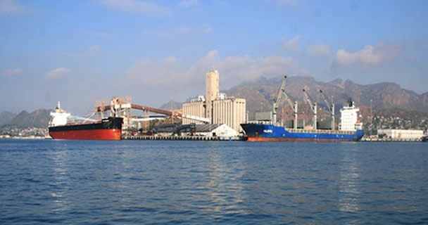 Puerto de Guaymas impone record en embarque de trigo de exportación